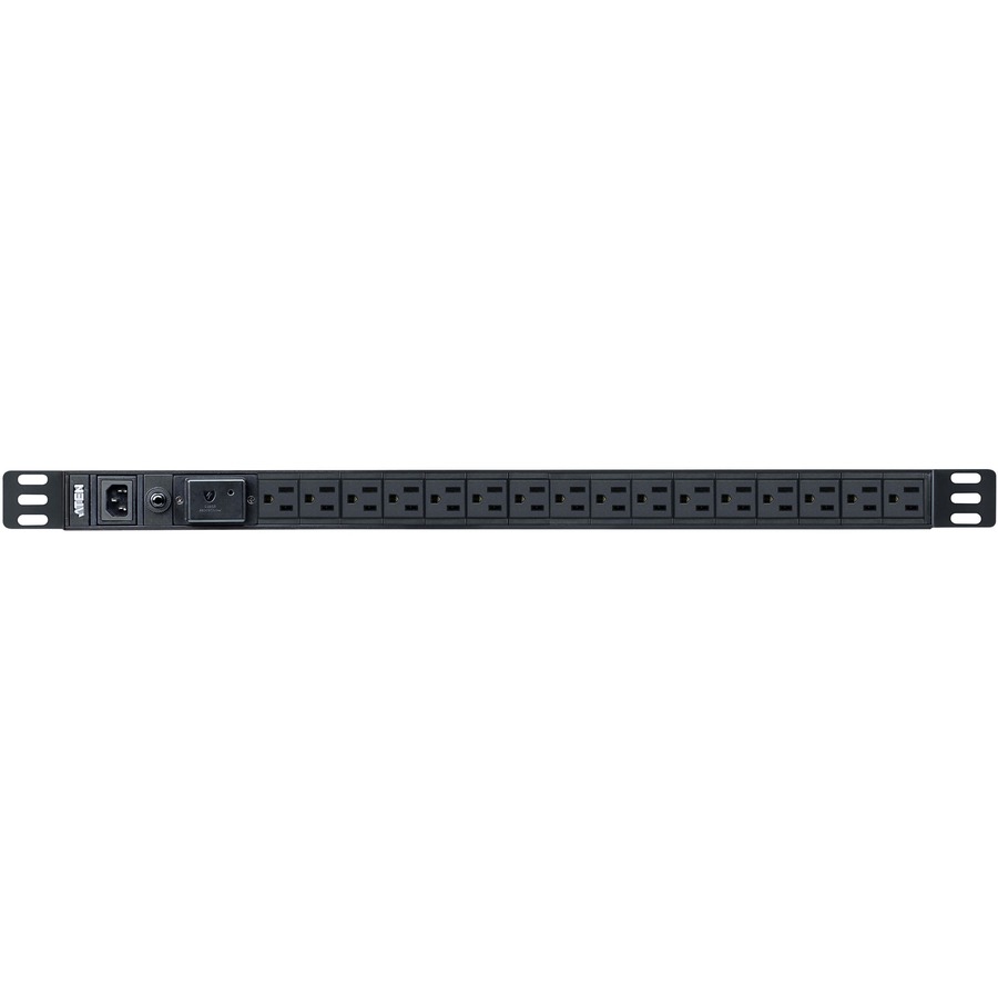 16-OUTLET 0U 15A BASIC PDU WITH SURGE PROTECTION, (100V-120V) WITH NEMA 5-15 POW