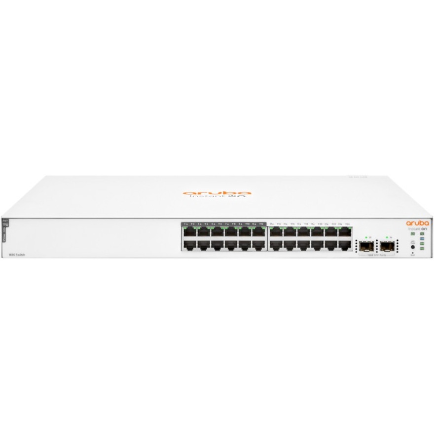 HPE NETWORKING INSTANT ON 1830 24G 12P CLASS4 POE 2SFP 195W SWITCH US