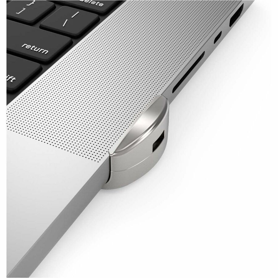LEDGE LOCK ADAPTER FOR MACBOOK PRO 16IN M1,M2 & M3 SILVER