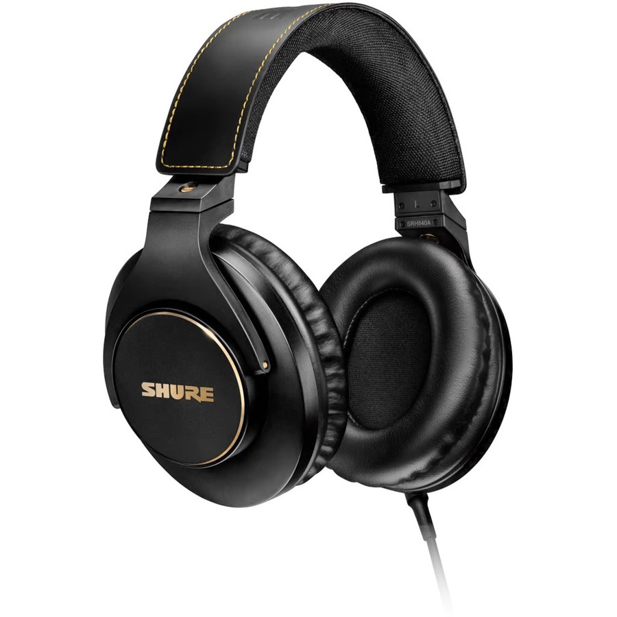 PROFESSIONAL CLOSED-BACK STUDIO HEADPHONES, MATCHED DYNAMIC 40 MM NEODYMIUM DRIV