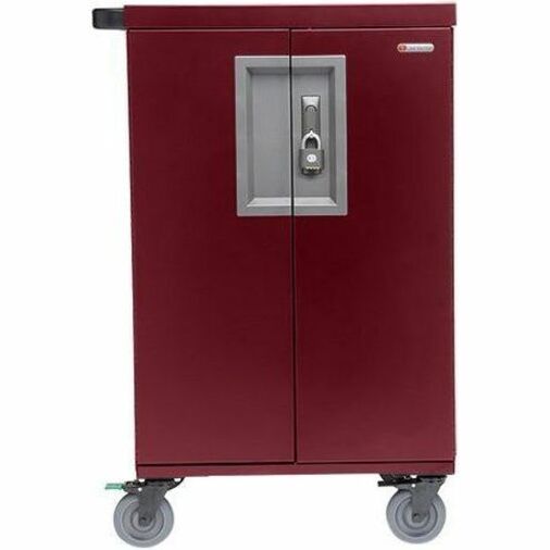 36X COREX CART, PRE-WIRED USB-C, MAROON PAINT