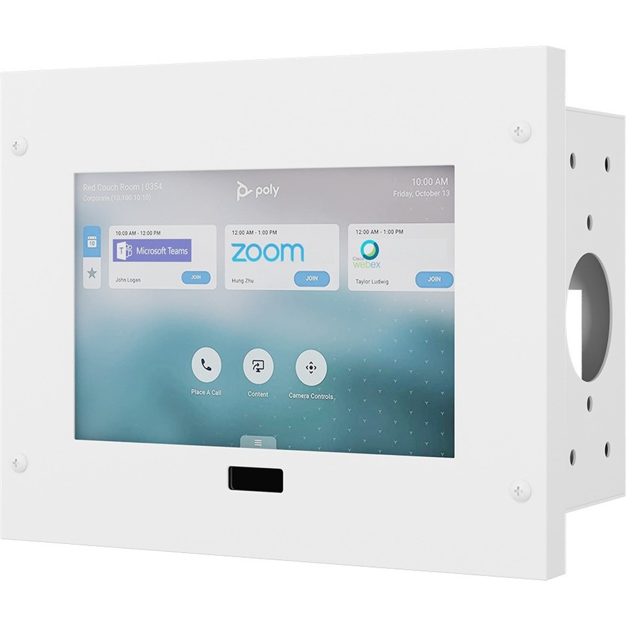 IN-WALL MOUNT FOR THE POLY GC8 TOUCH PANEL. CAN BE USED FOR POST OR PRE-CONSTRUC