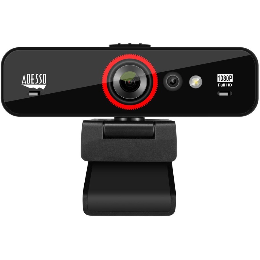 Adesso CyberTrack F1 1080p USB Webcam Fixed Focus | Windows Desktop
