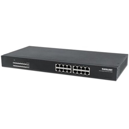 Intellinet 16-Port Gigabit PoE+ Switch 200 W 802.3at/af | Managed