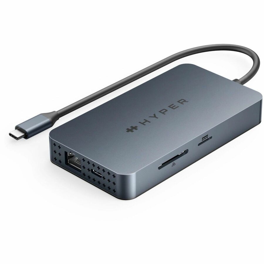 HYPERDRIVE DUAL 4K HDMI 10-IN-1 USB-C HUB FOR M1/M2 MACBOOKS