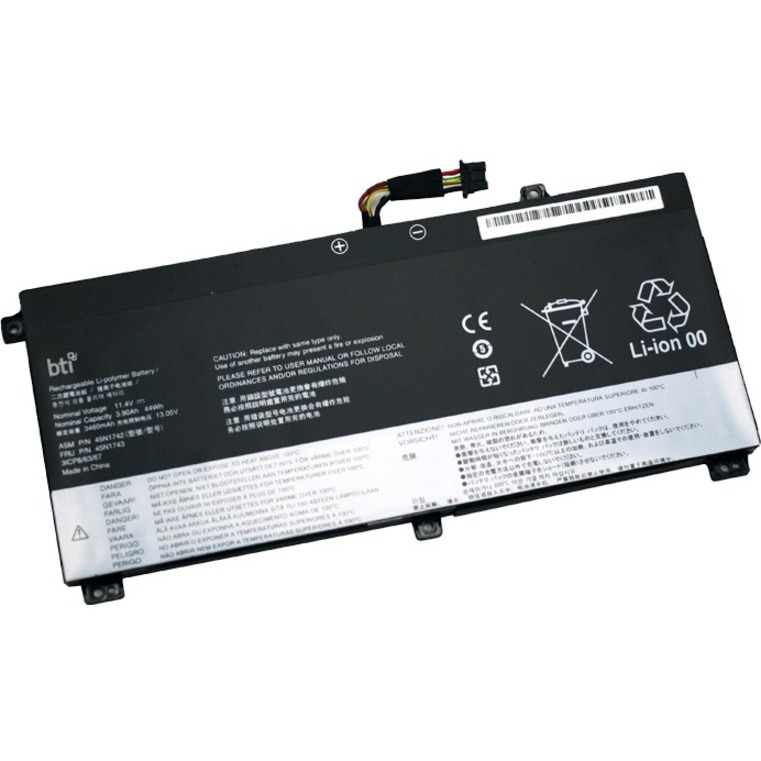 REPLACEMENT BTI BATTERY FOR LENOVO THINKPAD T550 T550S W550S 45N1743-BTI 45N1741