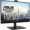 ASUS BE27ACSBK is a QHD (2560 x 1440) Zoom Certified monitor designed for videoconferencing or livestreaming, featuring an integrated webcam, microphone array and stereo-speakers. Its 27-inch IPS panel provides wide viewing angles and delivers incredibly