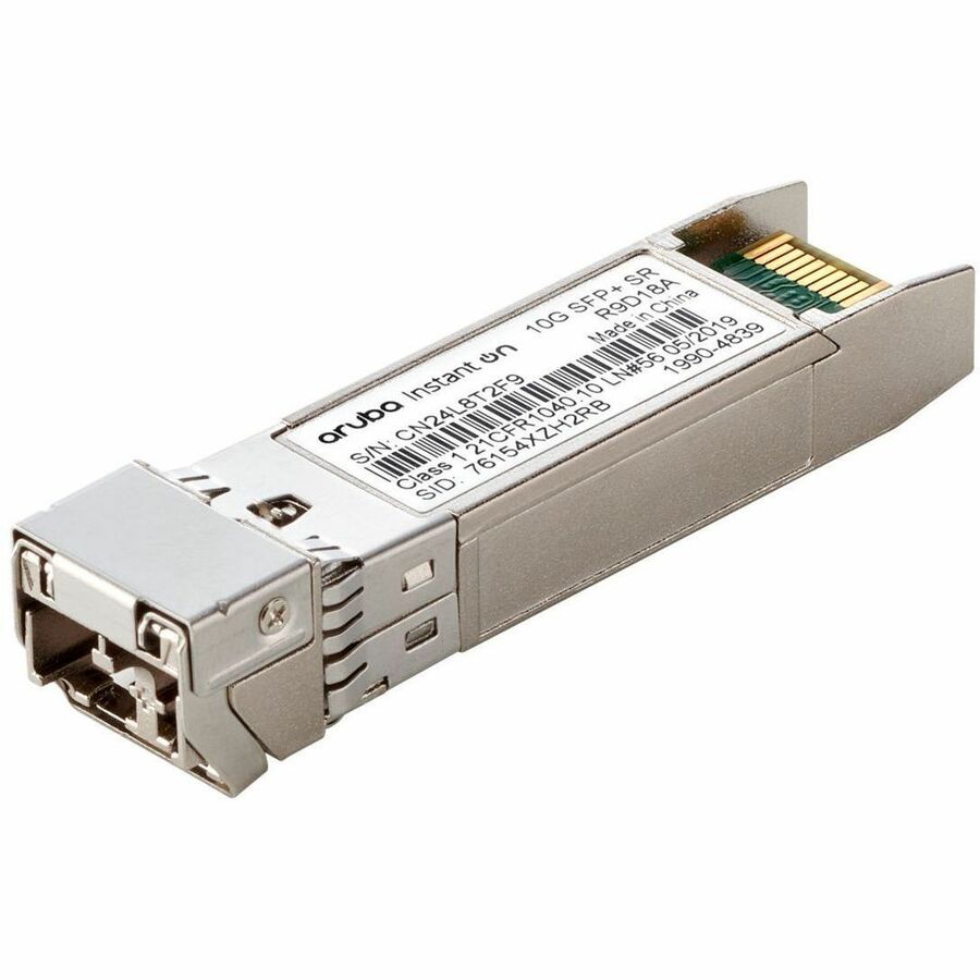 HPE NETWORKING INSTANT ON 10G SFP+ LC SR 300M OM3 MMF TRANSCEIVER