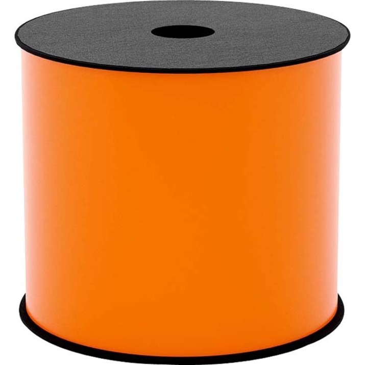 4IN WIDE TT CONTINUOUS VINYL ORANGE LABEL (USE BMSLPR03XX INK RIBBONS), 2.8MIL,