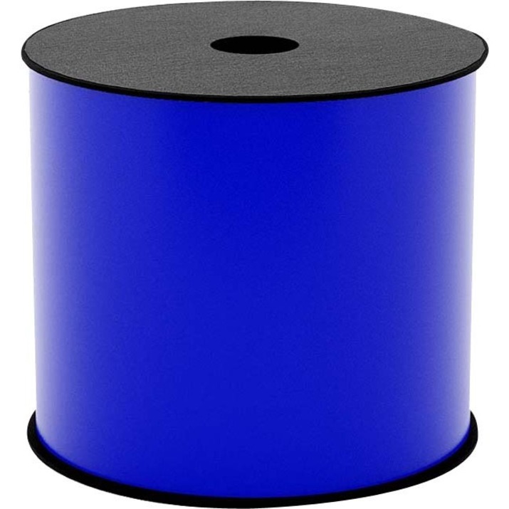 4IN WIDE TT CONTINUOUS VINYL BLUE LABEL (USE BMSLPR02 INK RIBBON), 2.8MIL, 5+ YE