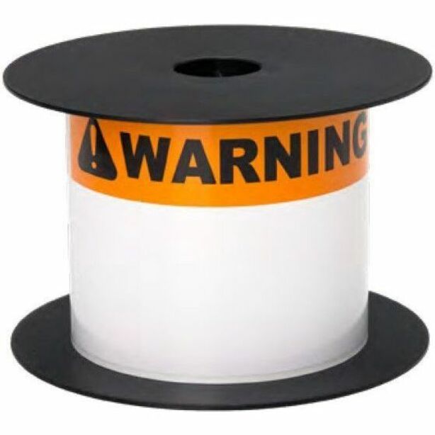 2IN WIDE TT REFLECTIVE FLOOR CONTINUOUS VINYL ORANGE LABEL (USE BMSLPR03XX RIBBO