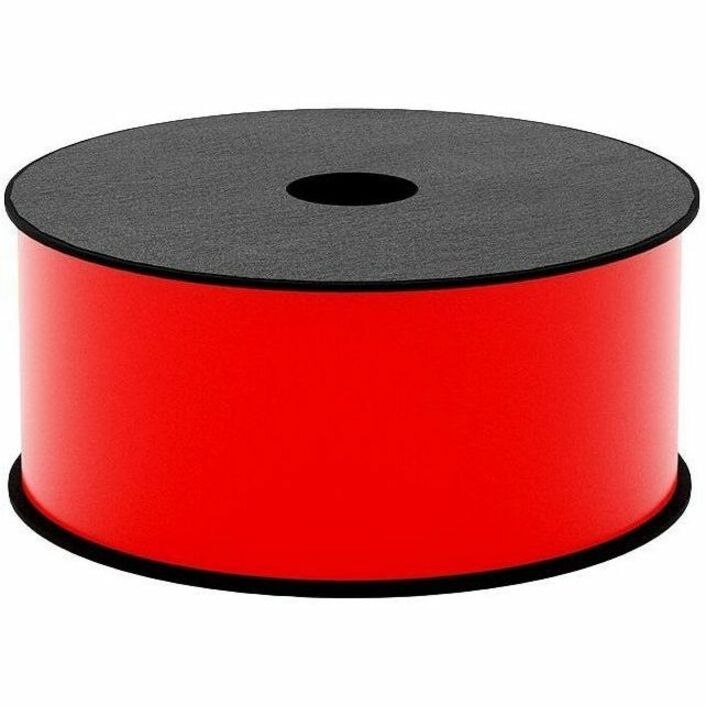 2IN WIDE TT CONTINUOUS VINYL RED LABEL (USE BMSLPR02 INK RIBBON), 2.8MIL, 5+ YEA