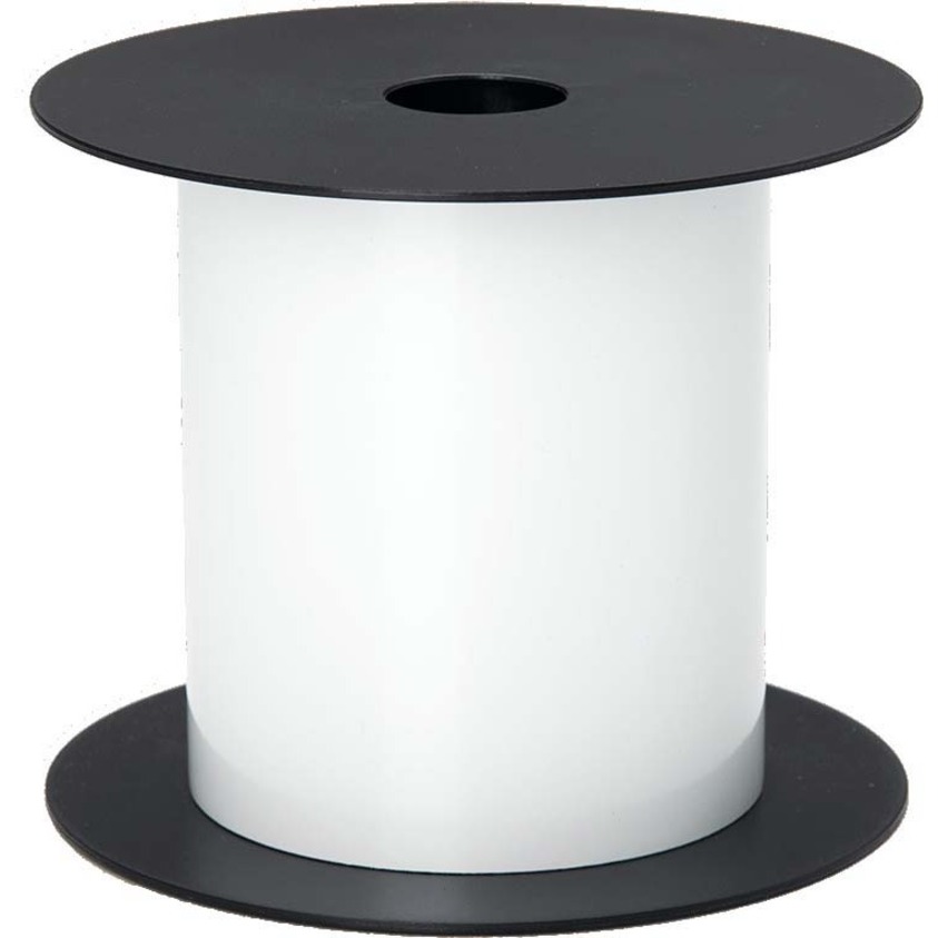 4IN WIDE TT ESD CONTINUOUS WHITE LABEL (USE BMSLPR03XX INK RIBBONS), 3MIL,5INOD/