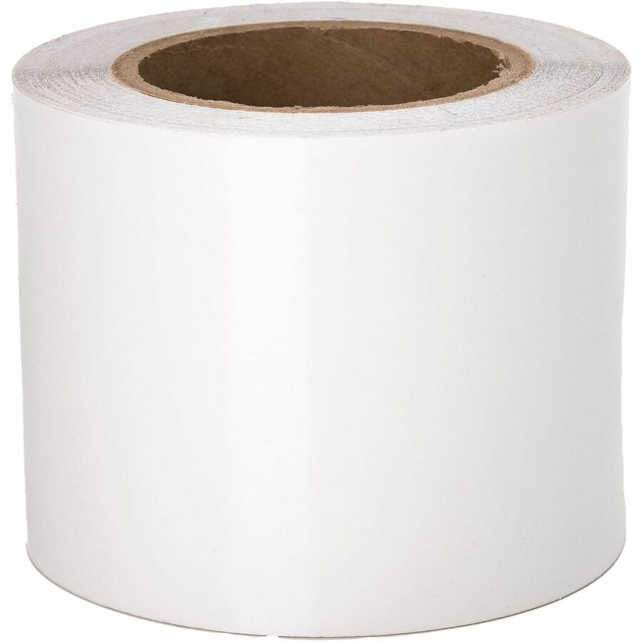 4IN WIDE (NON-PRINTING) CLEAR OVERLAMINATE CONTINUOUS LABEL, 6MIL, 75FT/ROLL, 1