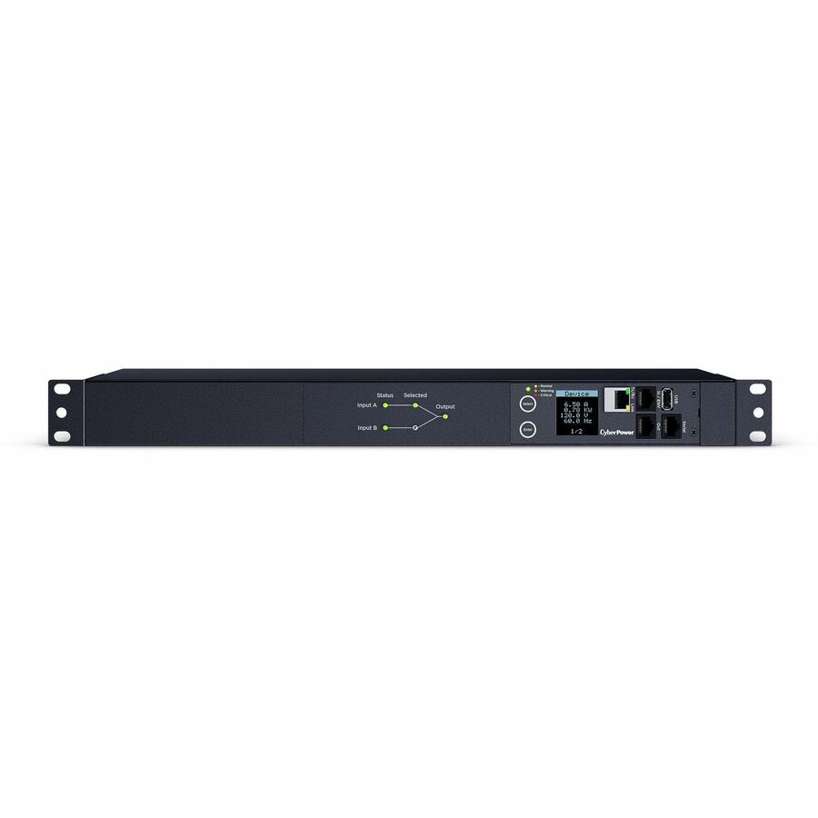 PDU44002 - POWER DISTRIBUTION UNIT - 1U - 100-120V - 10 X NEMA 5-20R - 16A - 3 Y