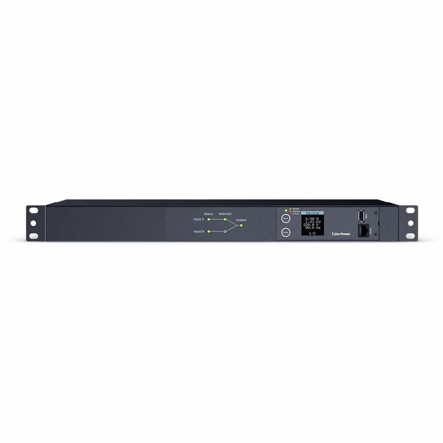 METERED ATS PDU 15A 208V 1U 12 IEC OUTLETS