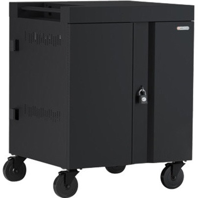 32X CUBE CART, 270 DEGREE DOORS, PRE-WIRED USB-C, CHARCOAL PAINT