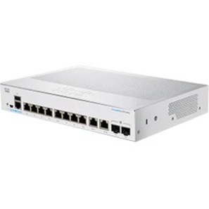 CBS350 MANAGED 8-PORT GE, EXT PS, 2X1G COMBO