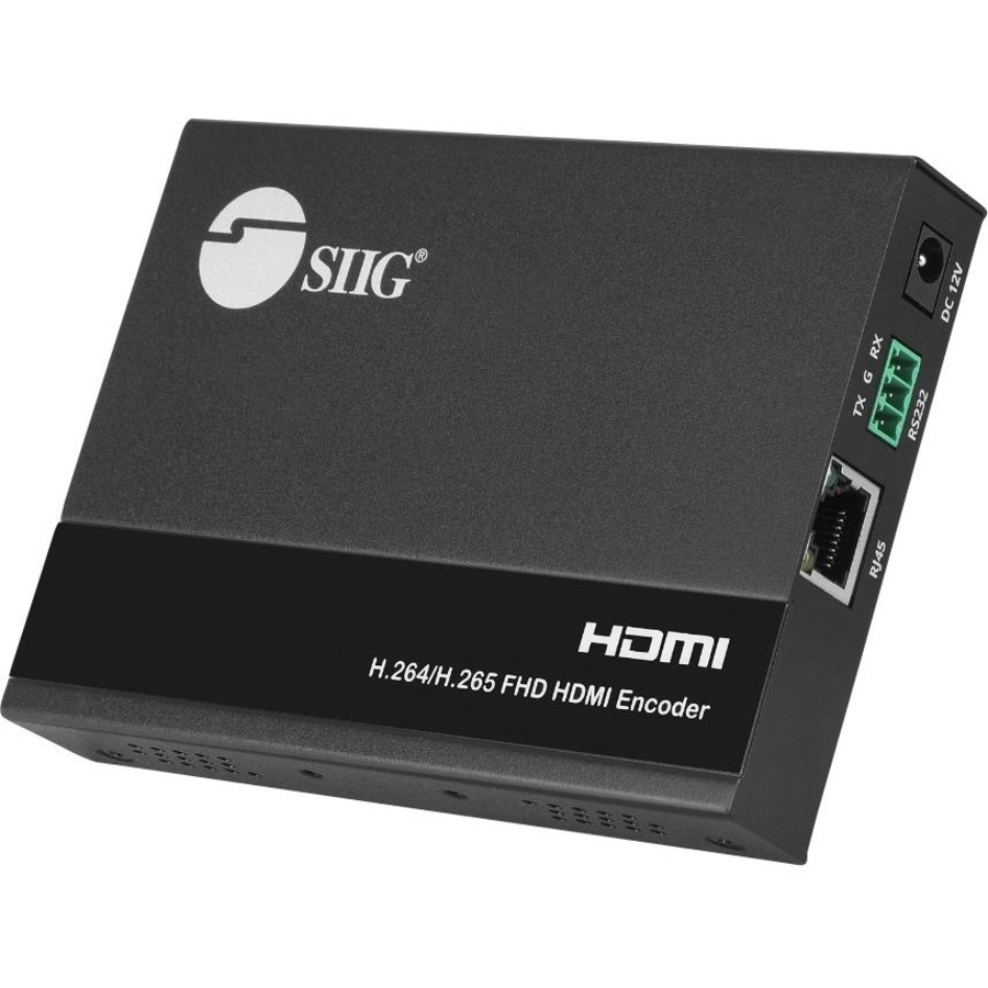 SIIG HDMI VIDEO H.264 H.265 IPTV ENCODER 1080P (CE-H27511-S1)