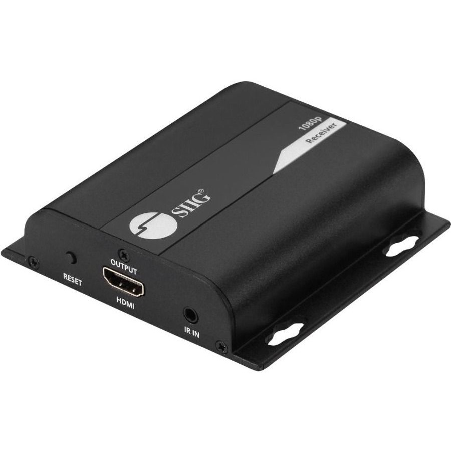 SIIG HDMI HDBITT OVER IP EXTENDER - RX 1080P, UP TO 394 FT (120M) (CE-H26U11-S1