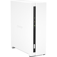 QNAP TS-133 SAN/NAS Storage System - ARM Cortex A55 1.80 GHz - 1 x HDD Supported - 0 x HDD Installed - 1 x SSD Supported - 0 x SSD Installed - 2 GB RAM - Serial ATA/600 Controller - 1 x Total Bays - 1 x 2.5"/3.5" Bay - Gigabit Ethernet - 2 USB Port(s) - 1
