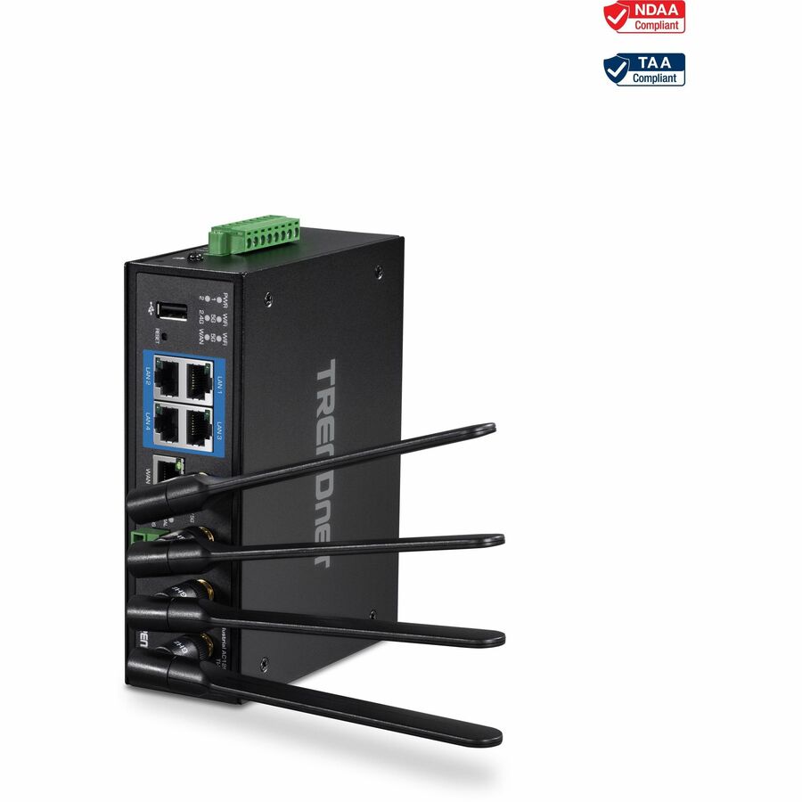 INDUSTRIAL AC1200 WIRELESS GIGABIT ROUTER