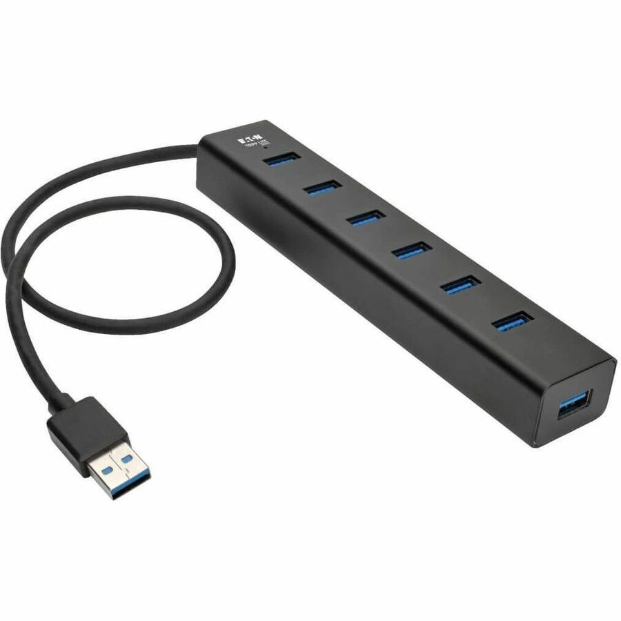 EATON TRIPP LITE SERIES 7-PORT USB-A MINI HUB - USB 3.X (5GBPS), INTERNATIONAL P