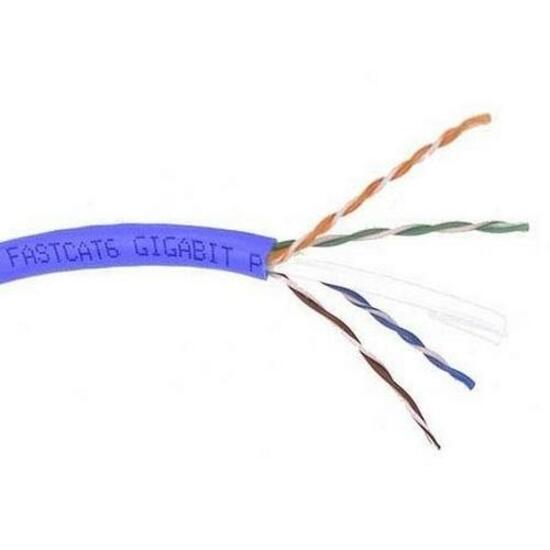 Cat6 PVC Bulk Cbl 500 Blue