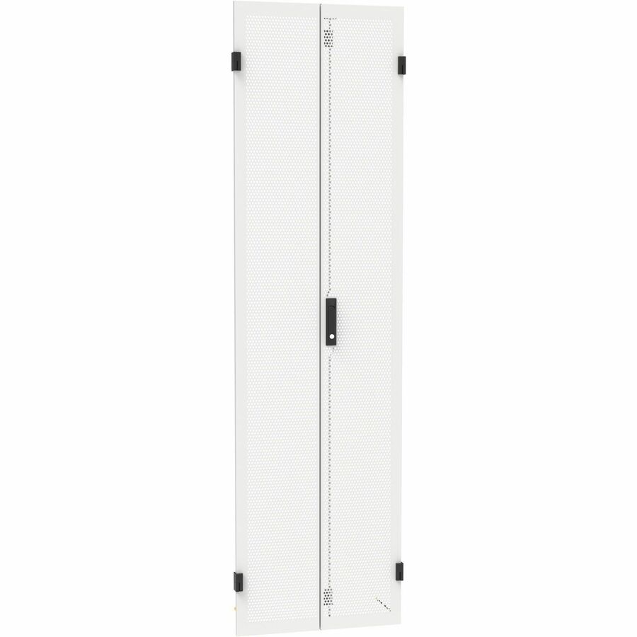 48RU X 600MM WIDTH SPLIT RR DOOR WHITEA