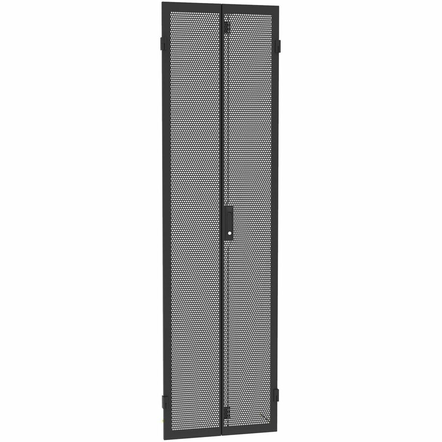 42RU X 600MM WIDTH SPLIT RR DOOR BLACEA