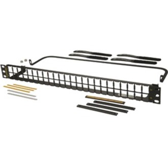 CABLES TO GO HIGH DENSITY HDJ 48 PORT UNLOADED FLAT PATCH PANEL 1RU BLACK - UNSH
