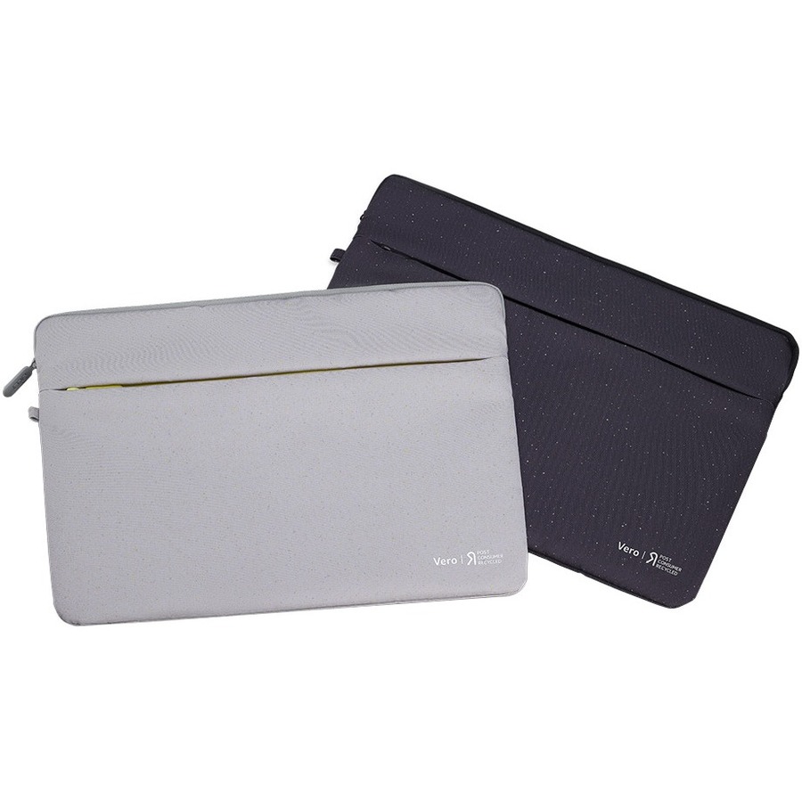 ACER VERO ECO 15.6IN. SLEEVE GRAY, 100 PERCENT RPET MATERIAL, FRONT POCKET STORA