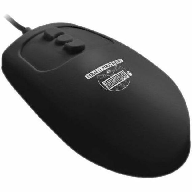 MIGHTY O MOUSE IS A FULLY SEALED RUGGED INDUSTRIAL USB MOUSE. THE 5-BUTTON DESIG