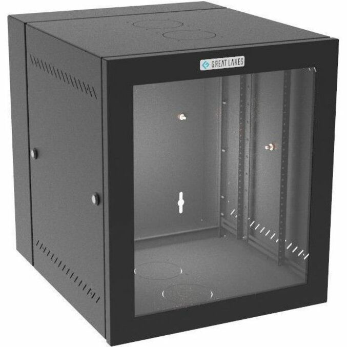 WM ESNTL 12U 24D PLEXI BLACK