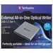 Verbatim Portable Blu-ray Writer - External - BD-R/RE Support/24x CD Write/6x BD Write/8x DVD Write - USB 3.2 Gen 1(Open Box)