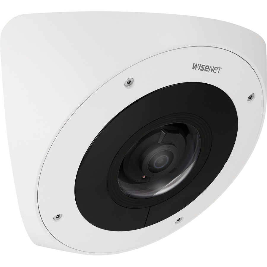 WISENET T POWERED BY WISENET 5 NETWORK OUTDOOR IR CORNER MOUNT CAMERA, 3MP, 2048