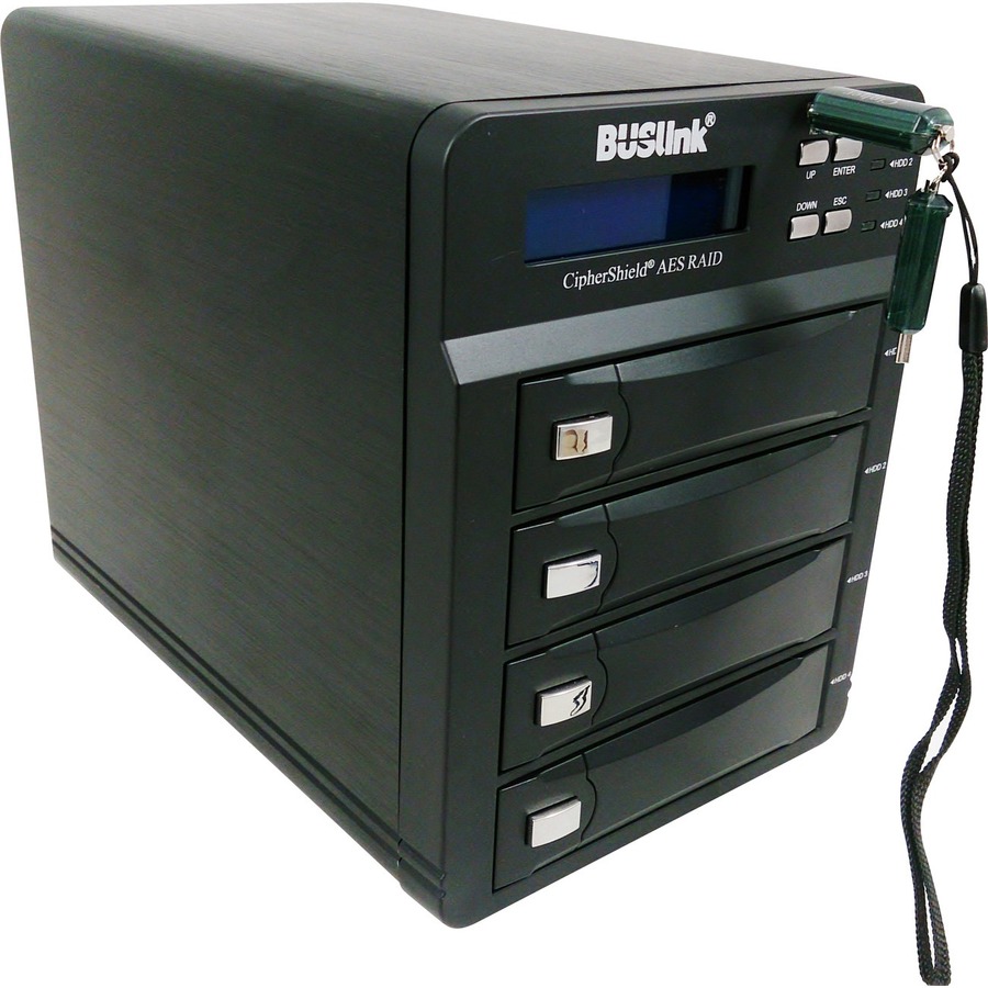 32T SSD 4-BAY 256AES USB3.2G1 ESATA