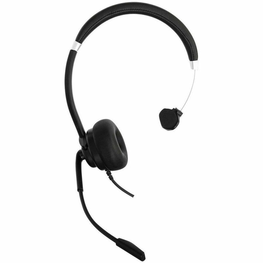 Wired Mono Headset Black