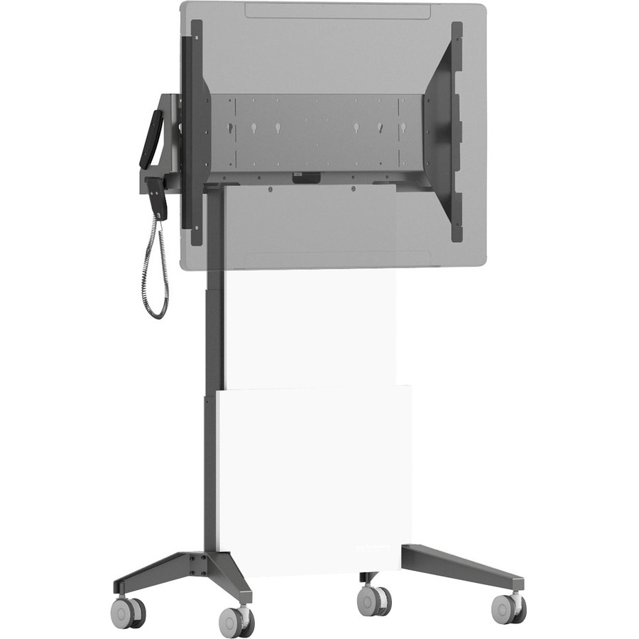 MOBILE STAND, ELECTRIC LIFT FOR CISCO WEBEX PRO 55- GRAPHITE GRAY/VERY WHITE