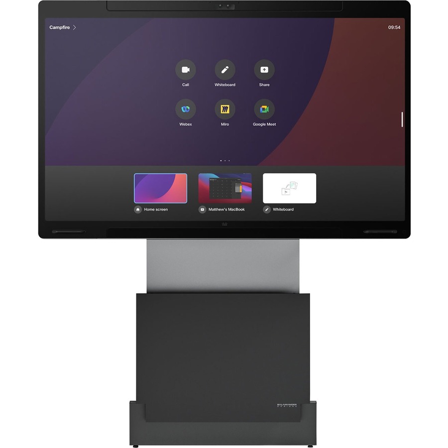 WALL STAND-XL, ELECTRIC LIFT FOR CISCO WEBEX PRO 75- GRAPHITE AND GRAY