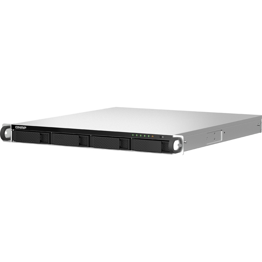 QNAP TS-464U-RP 4-Bay 1U Rackmount SAN/NAS Server (TS-464U-RP-4G-US)