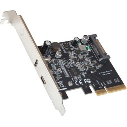 USB-C 3.2 GEN 2X2 + 20W QC PORT PCI-E GEN 3 X4 EXPANSION CARD