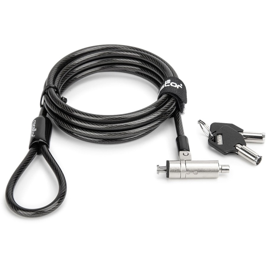 ROCBOLT N19 SLIM CABLE WITH KEYED LOCK-SLIM HEAD FOR NANO SHAPED SLOTS-2 KEYES-6