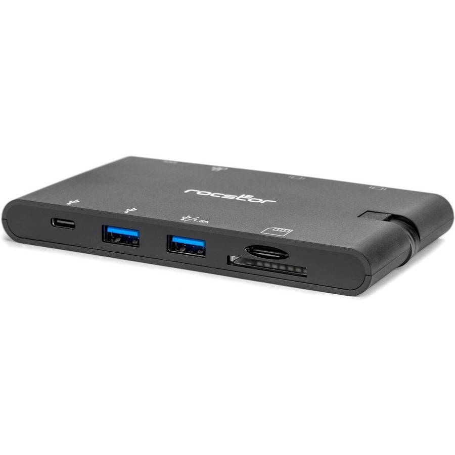 ROCSTOR PREMIUM USB-C MULTIPORT ADAPTER USB TYPE-C ULTRA-MINI DOCK WITH HDMI, VG