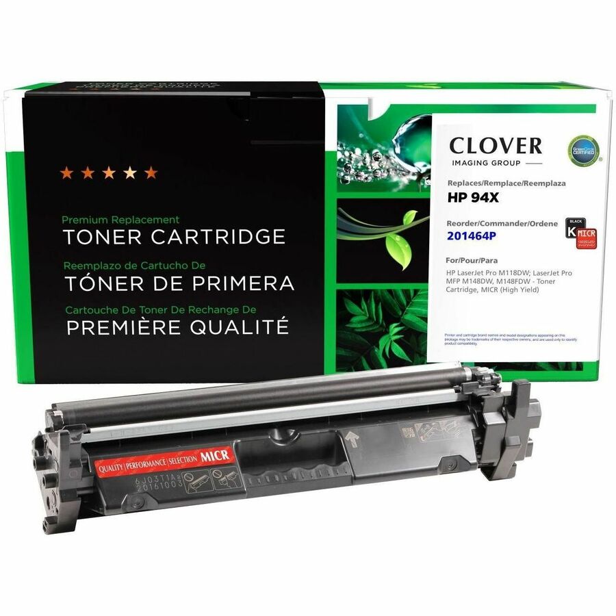 CIG REMAN ALT. FOR HP CF294X MICR 94X HIGH YIELD BLACK TONER CARTRIDGE FOR USE I