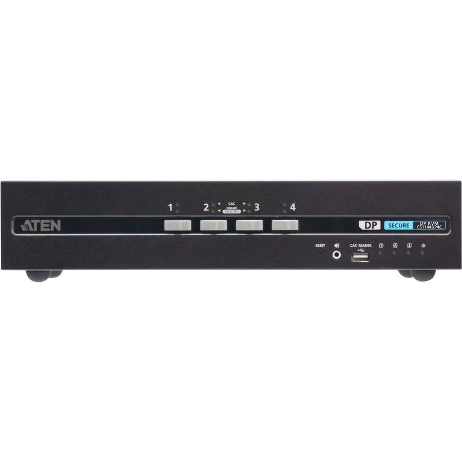 4-PORT USB DP DUAL DISPLAY PP4.0 SECURE KVM W/ CAC SUPPORT