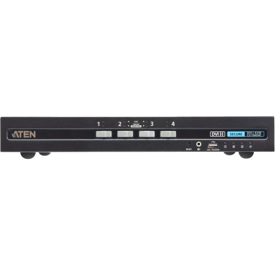 4-PORT USB HDMI SINGLEL DISPLAY PP4.0 SECURE KVM W/ CAC SUPPORT