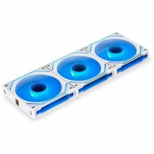 LIAN LI Uni Fan SL Infinity 120 RGB Case Fan, 3 Pack w/ Fan Controller - White