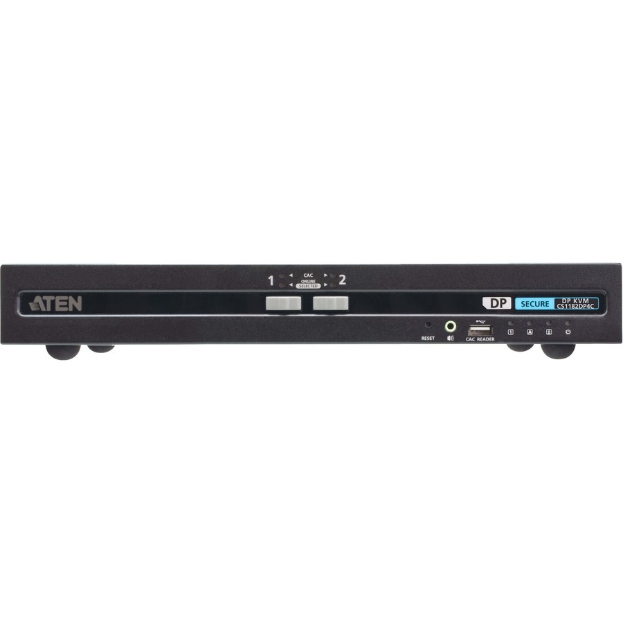 2-PORT USB DP SINGLEL DISPLAY PP4.0 SECURE KVM W/ CAC SUPPORT
