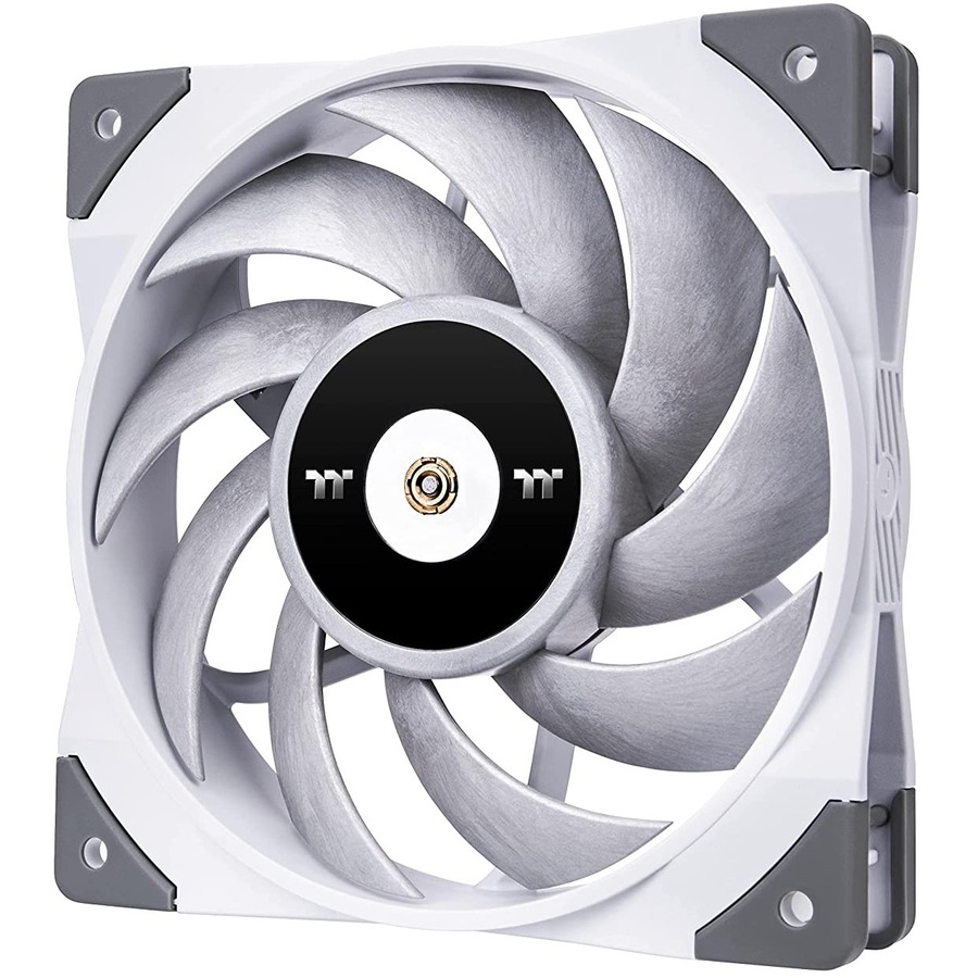THERMALTAKE TOUGHFAN 12 WHITE HIGH STATIC PRESSURE 2000 PWM 120MM FAN, METAL-REI